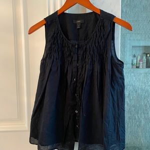 J. Crew Navy blue top